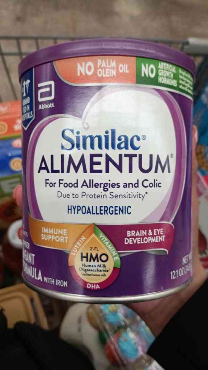 formula SIMILIC morada  cada una