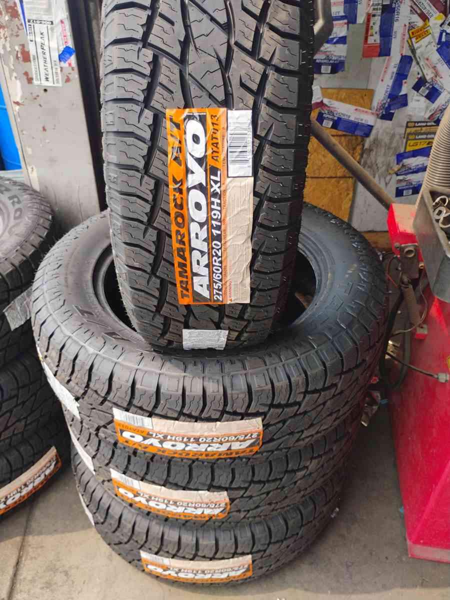 275 60 r 20 atturo INSTALACION Y BALANCEO GRATIS