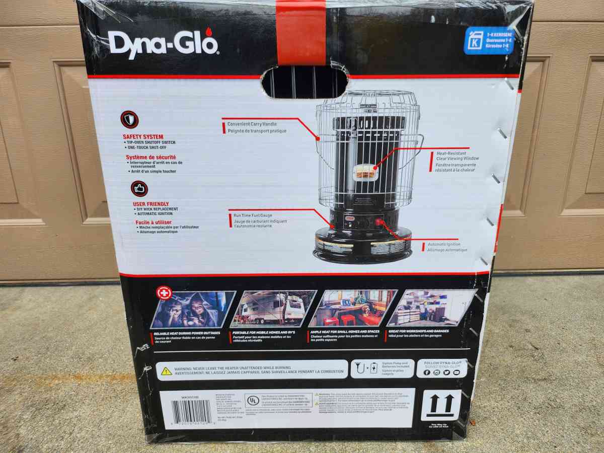 DynaGlo Portable Kerosene Heater