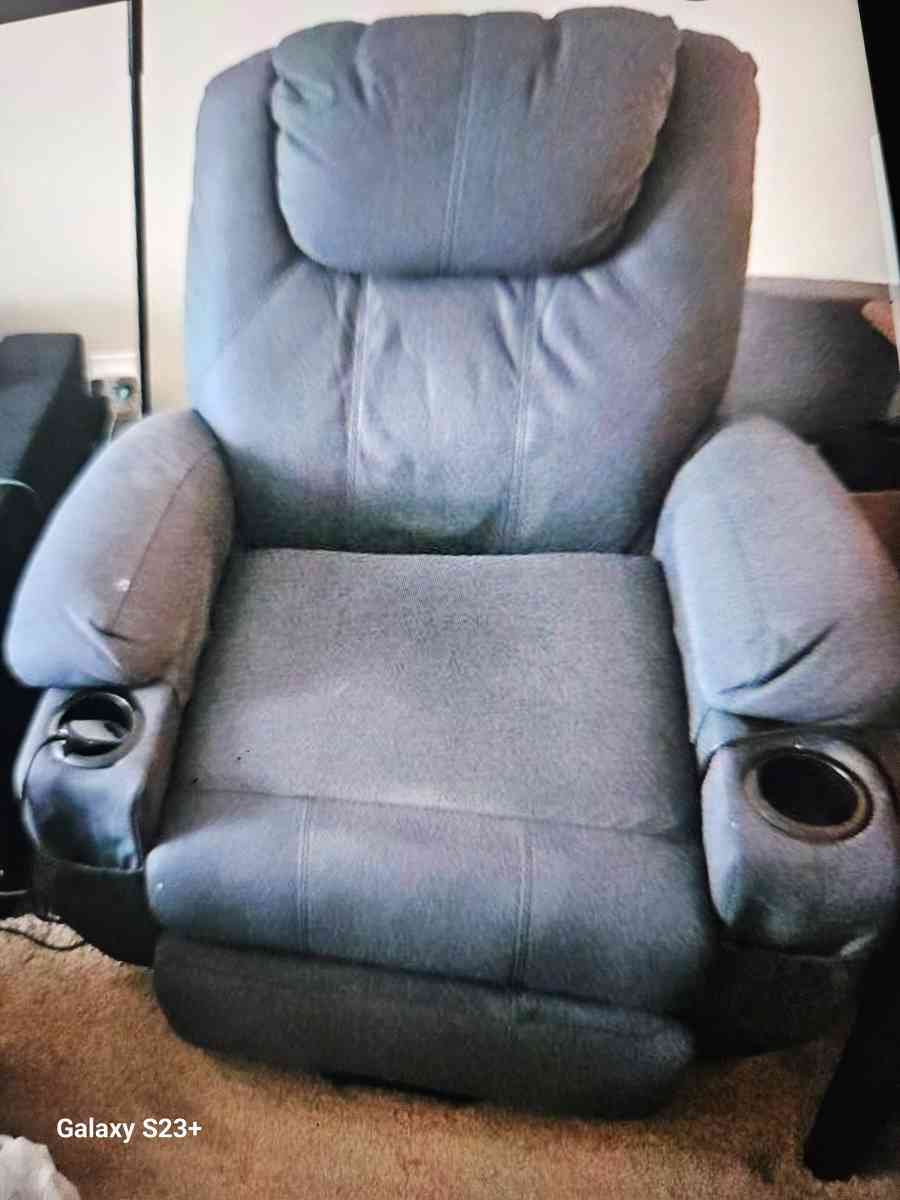 power lift Reclining heated massage chair with remote contro