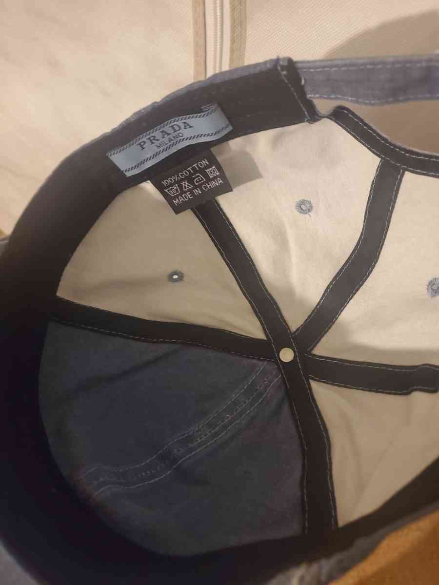 Prada logo Jean hat
