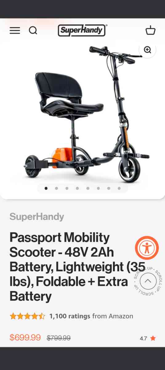 3wheeled Electric Scooter