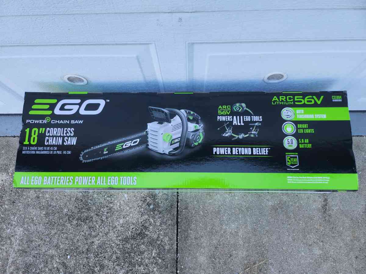 EGO 56v Cordless Chainsaw