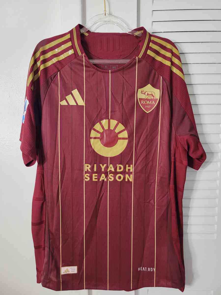 AS Roma Jersey Soccer 2025 Player Version Size 2XL Dybala