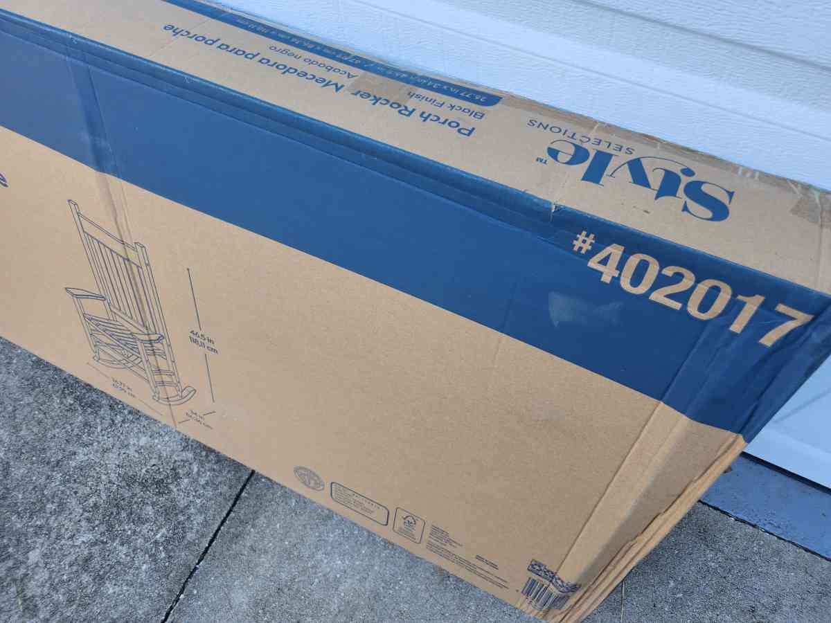 Style Selections Porch Rocker