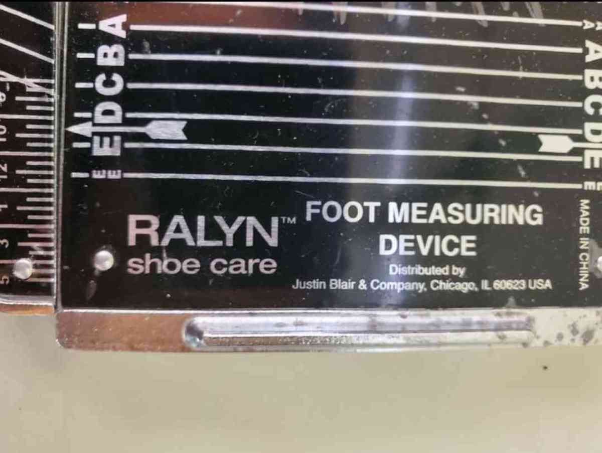 Jr Foot Measuring Tool  Pack Of 2  RRR Apparel