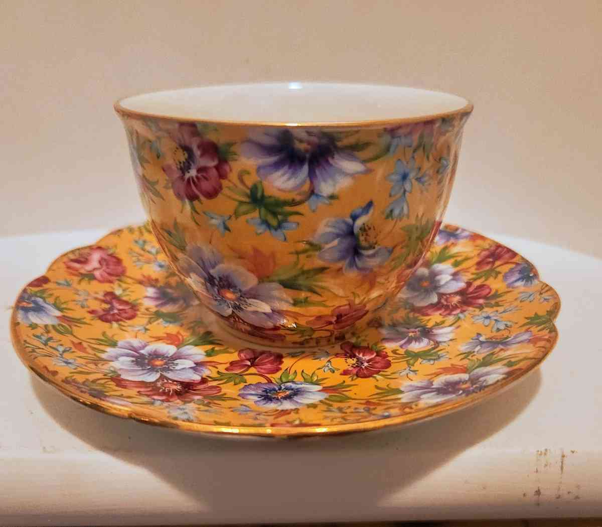 James SadlerBone China TeaCupSaucer