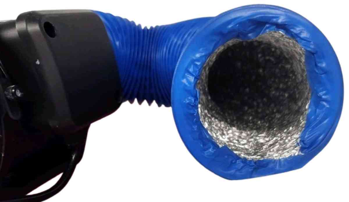 iPower 4 Inch 118 CFM Inline Duct Fan Controller Air Carbon