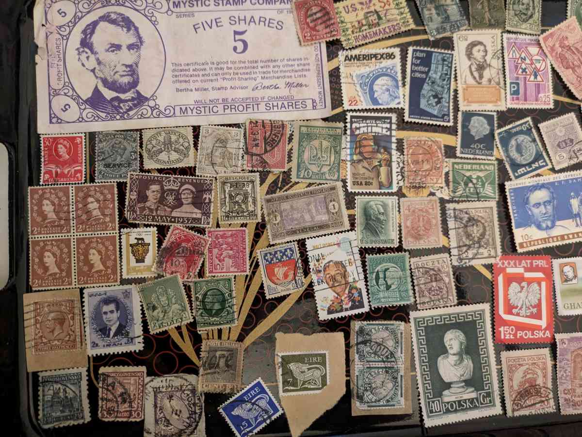 Vintage Stamps 1885 to 1990s