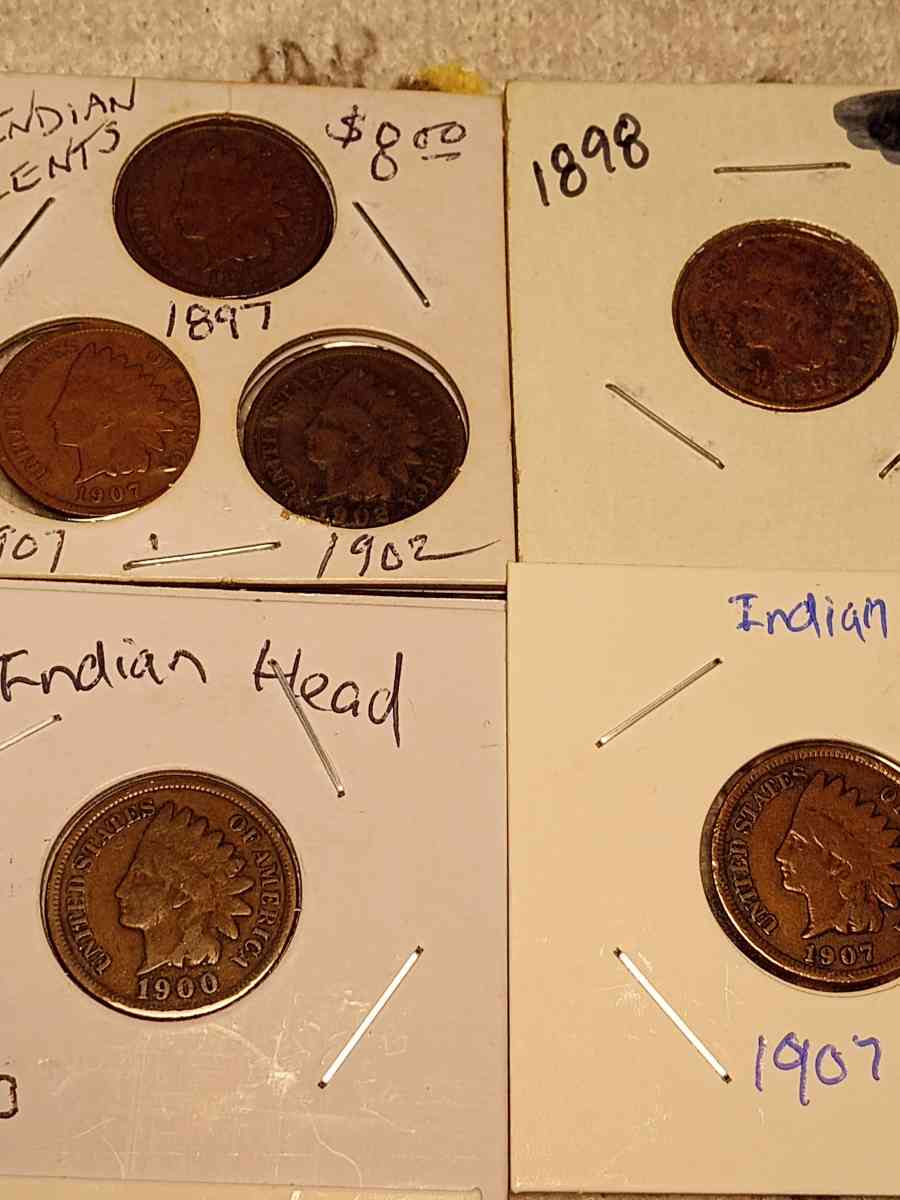 wheats and indian heads