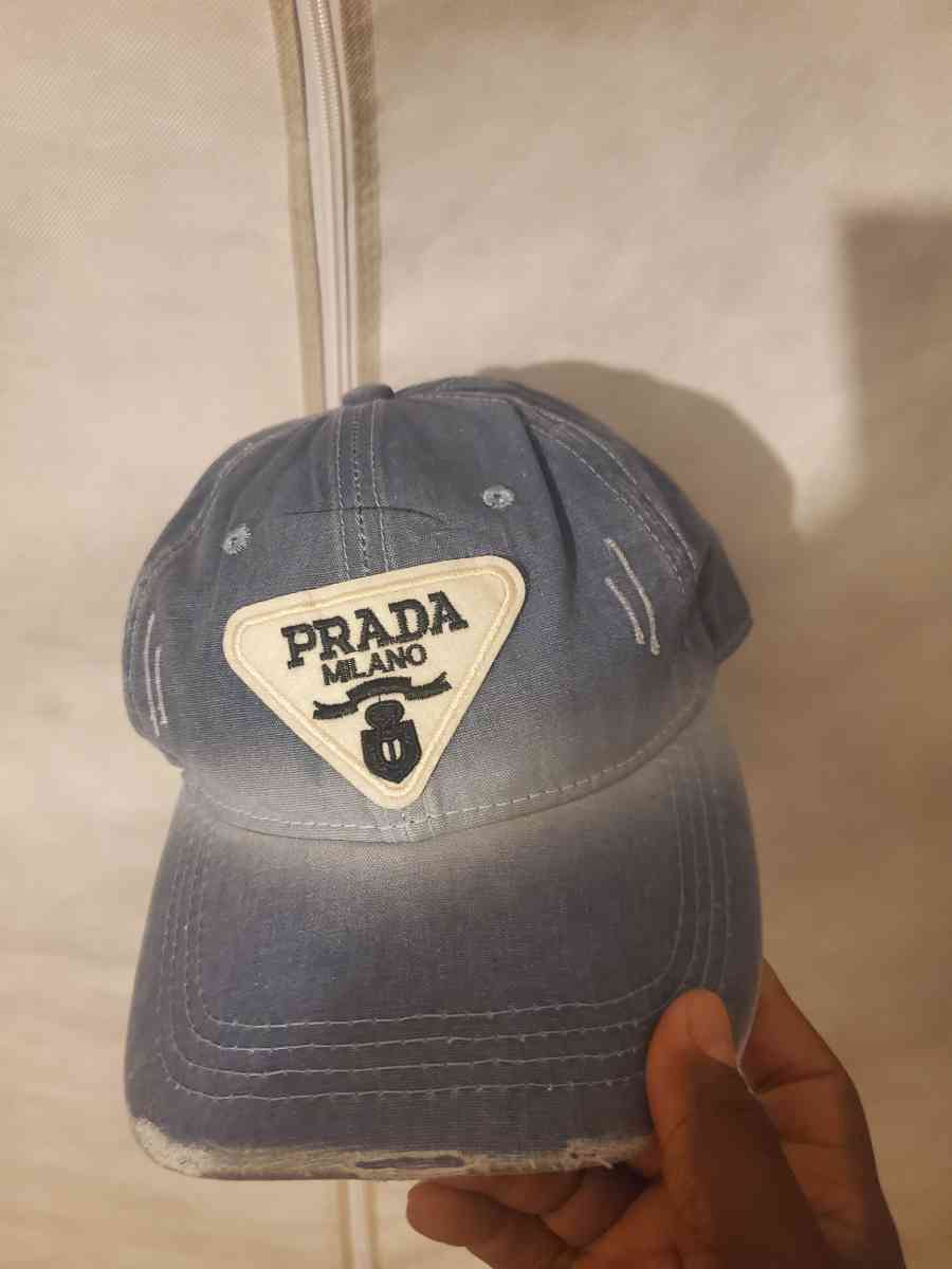 Prada logo Jean hat