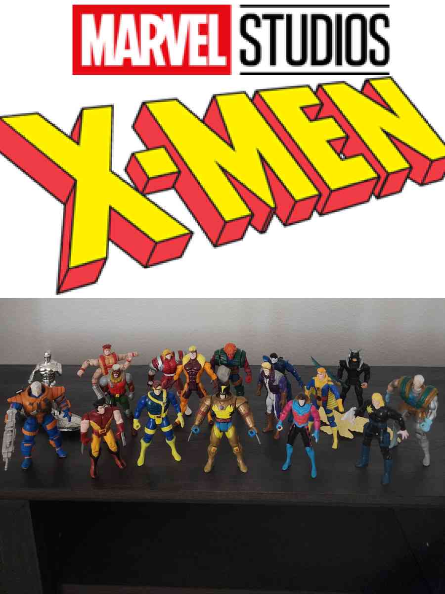 Vintage 1993 Marvel XMen Action Figure Collection