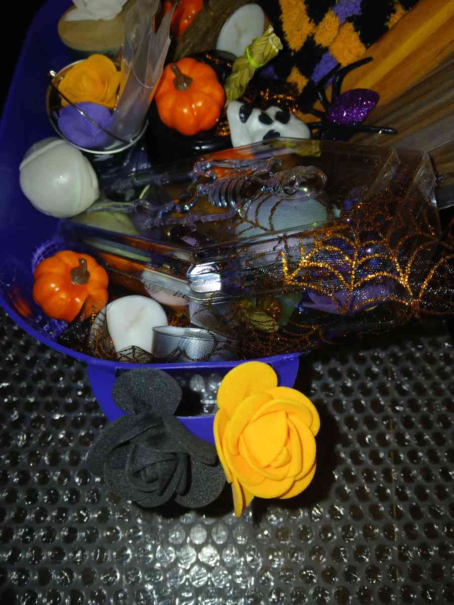 Witchy Halloween Boo Baskets