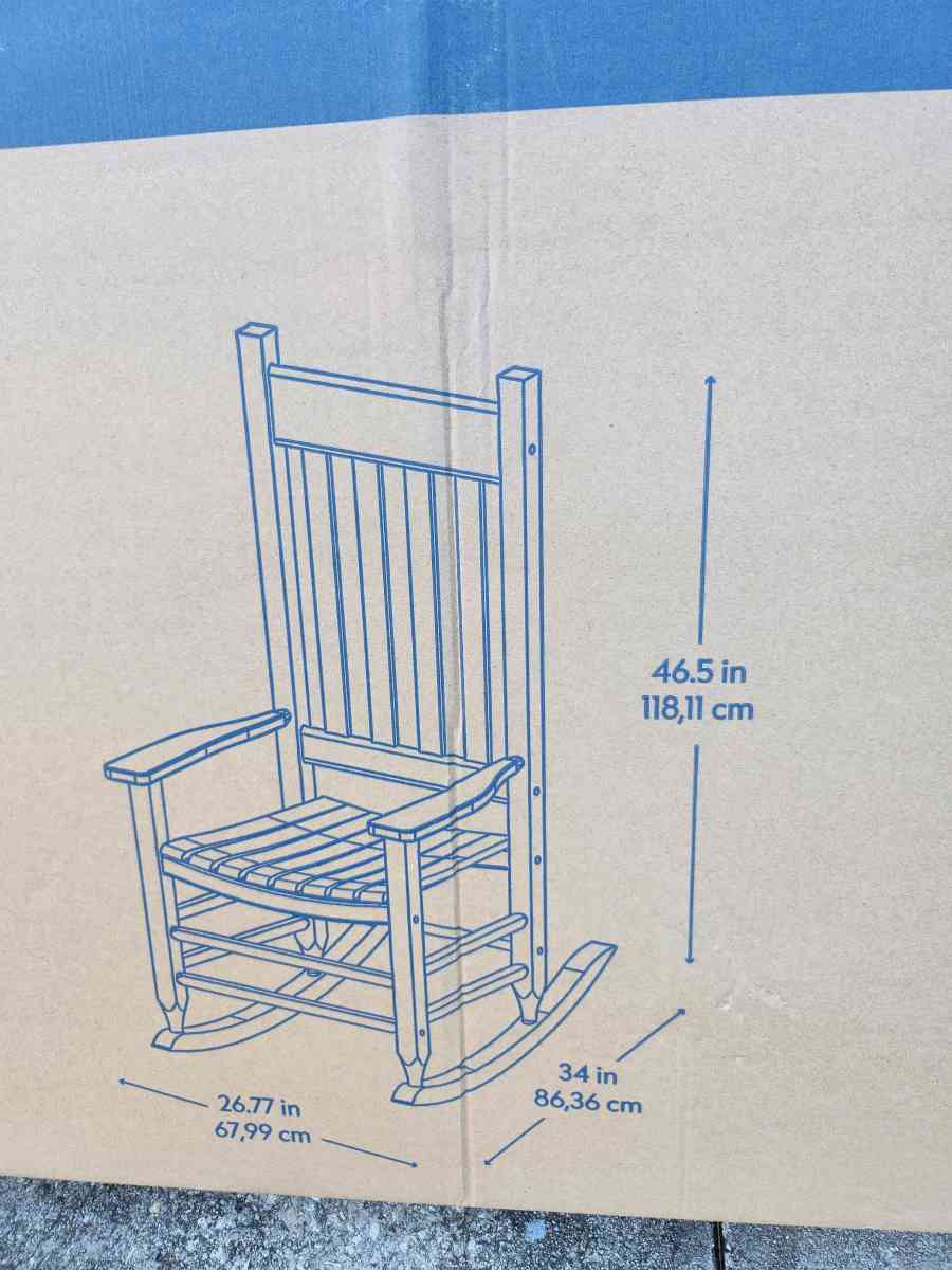 Style Selections Porch Rocker