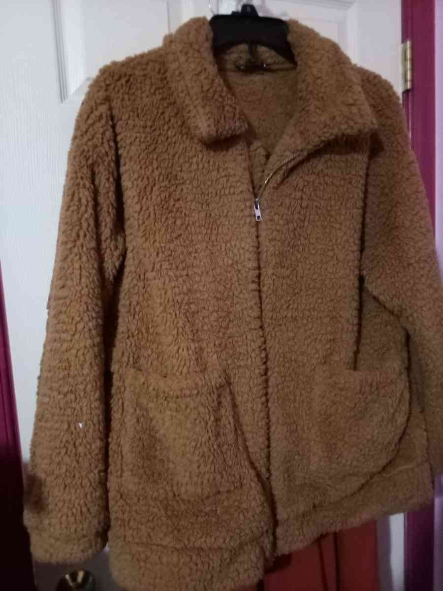 brown jacket