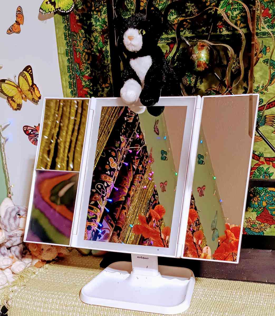 SALE lighted makeup mirror  AirExpect
