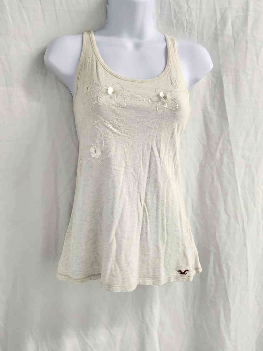 Vintage Hollister California Embroidered Racerback Tank