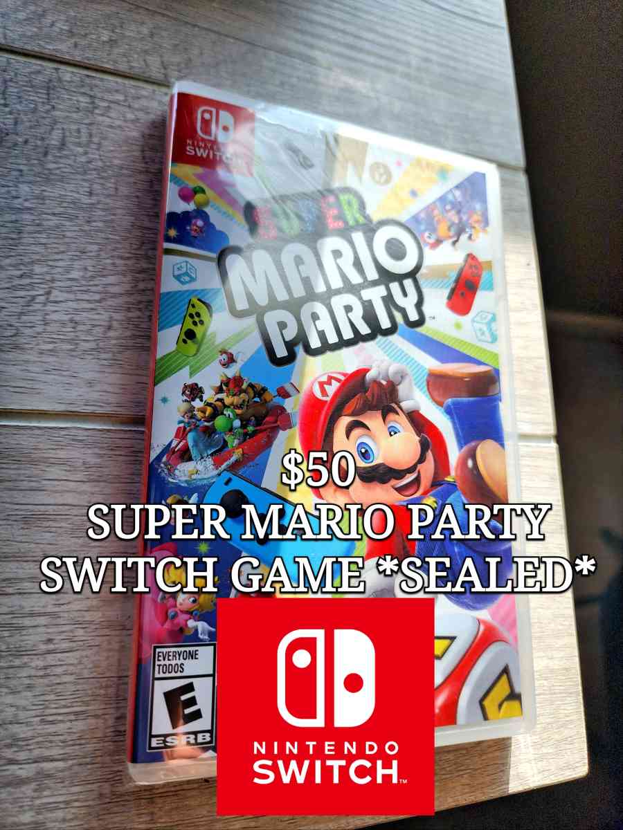 Super Mario Party Game Sealed 50