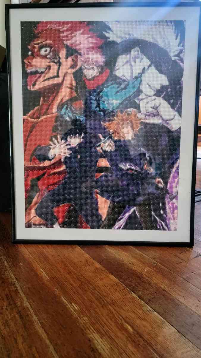 Jujustu Kaisen Diamond Artwork