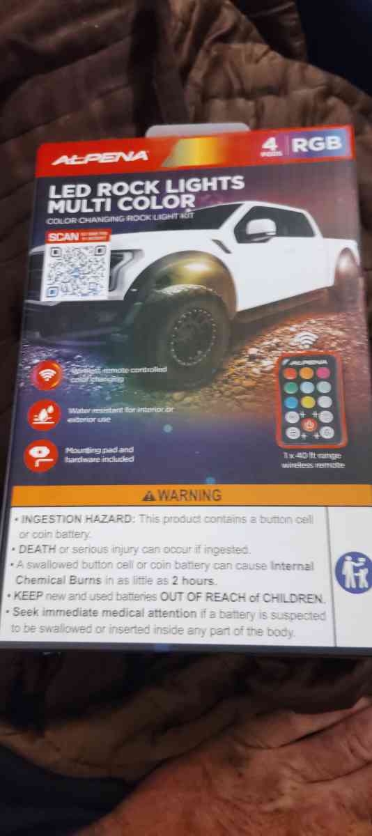 remote control lighting system for car or truck