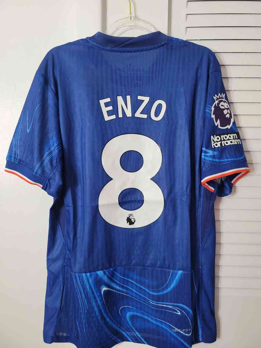 Chelsea Jersey Soccer 2025 Player Version Size XL 2XL Enzo