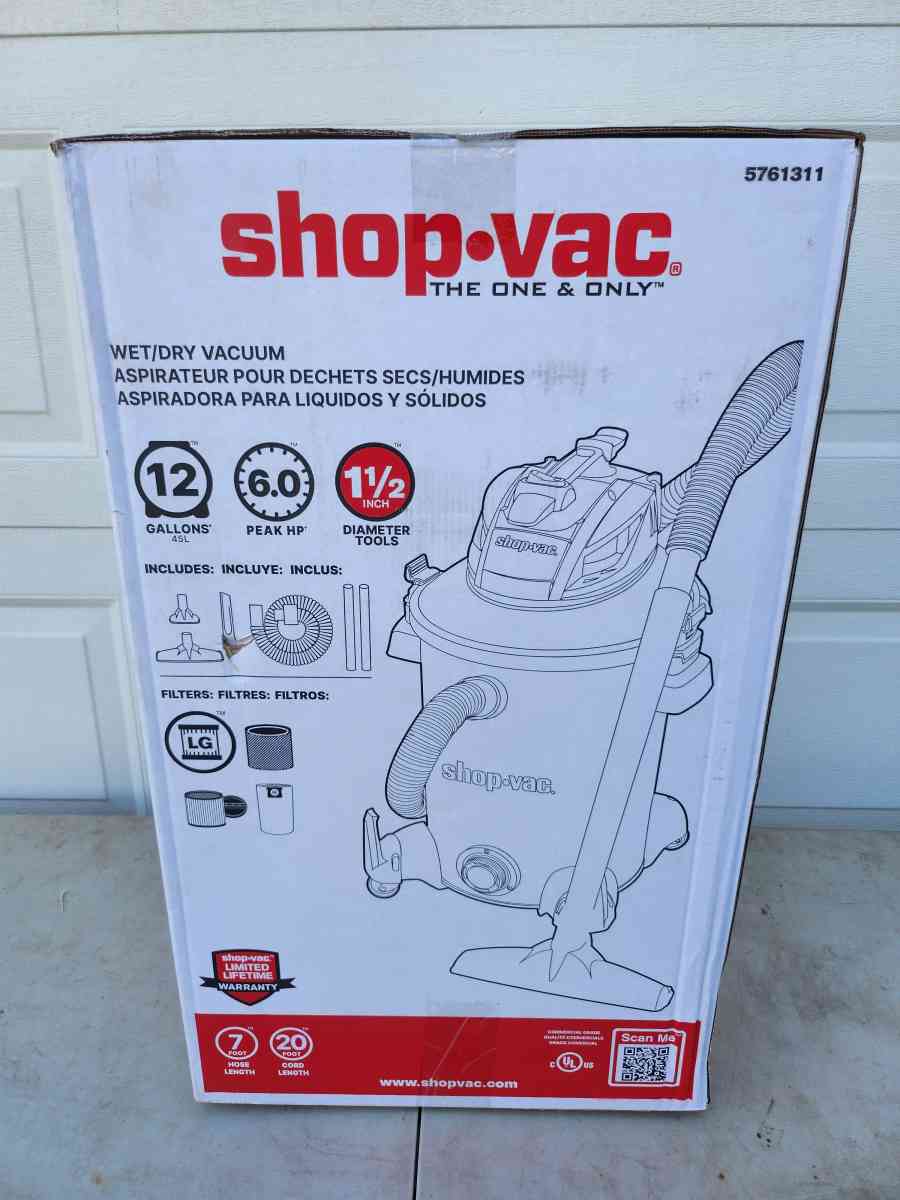 ShopVac Wet Dry Vacuum