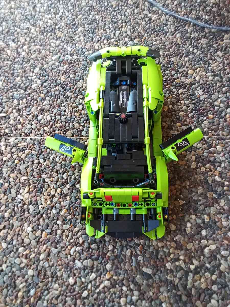 Lego green car