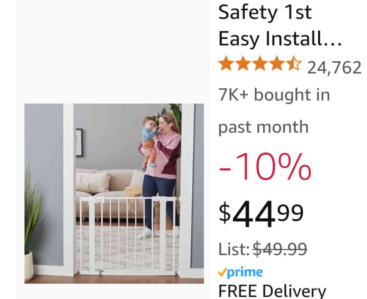 Safety 1st Walk Through Gate