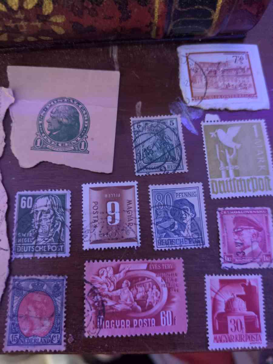 Vintage Stamps 1885 to 1990s