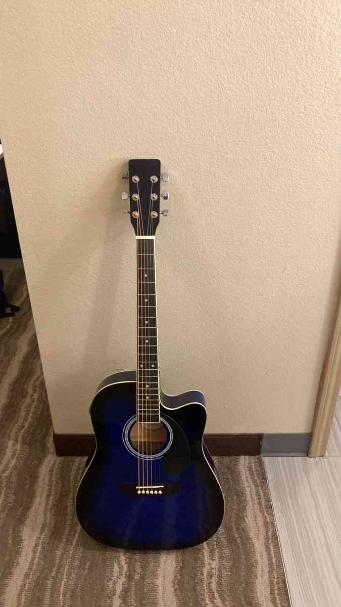 acoustic electric guitar