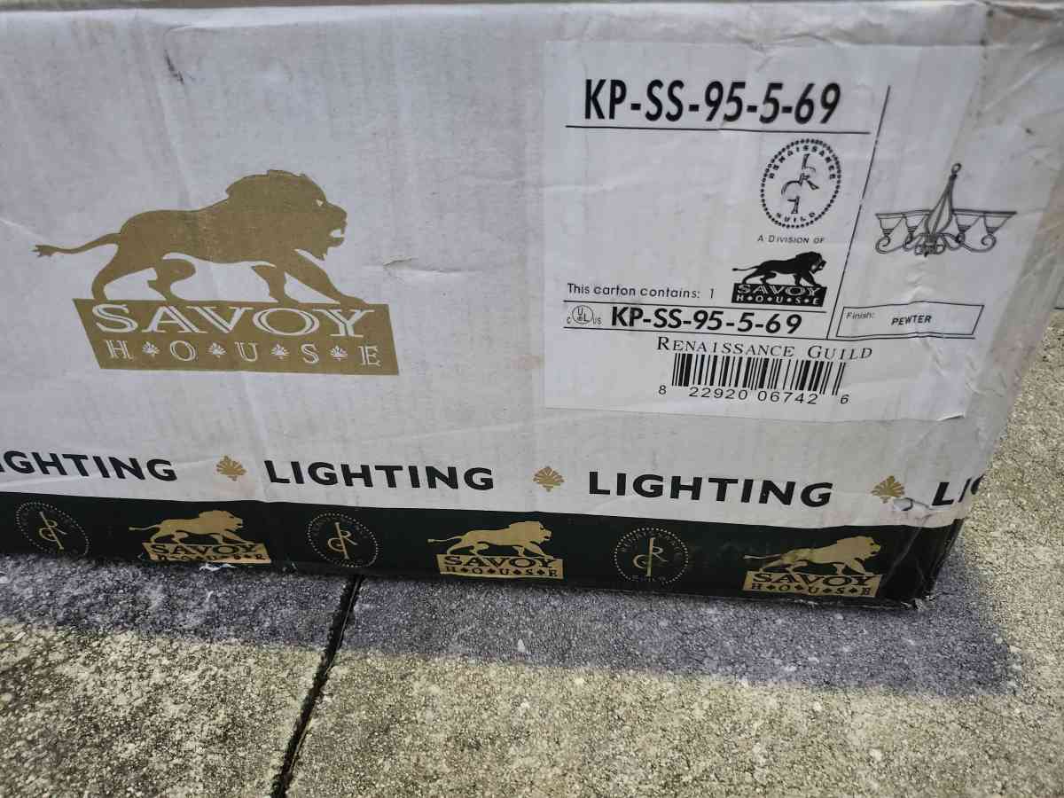 Savoy House Polar 5 Light Chandelier