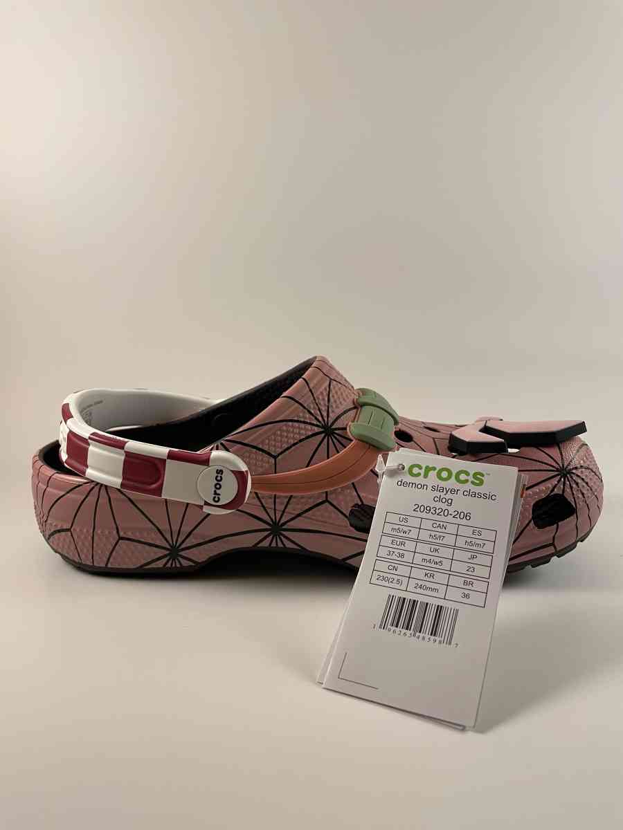 CROCS Demon Slayer Nezuko Brand New