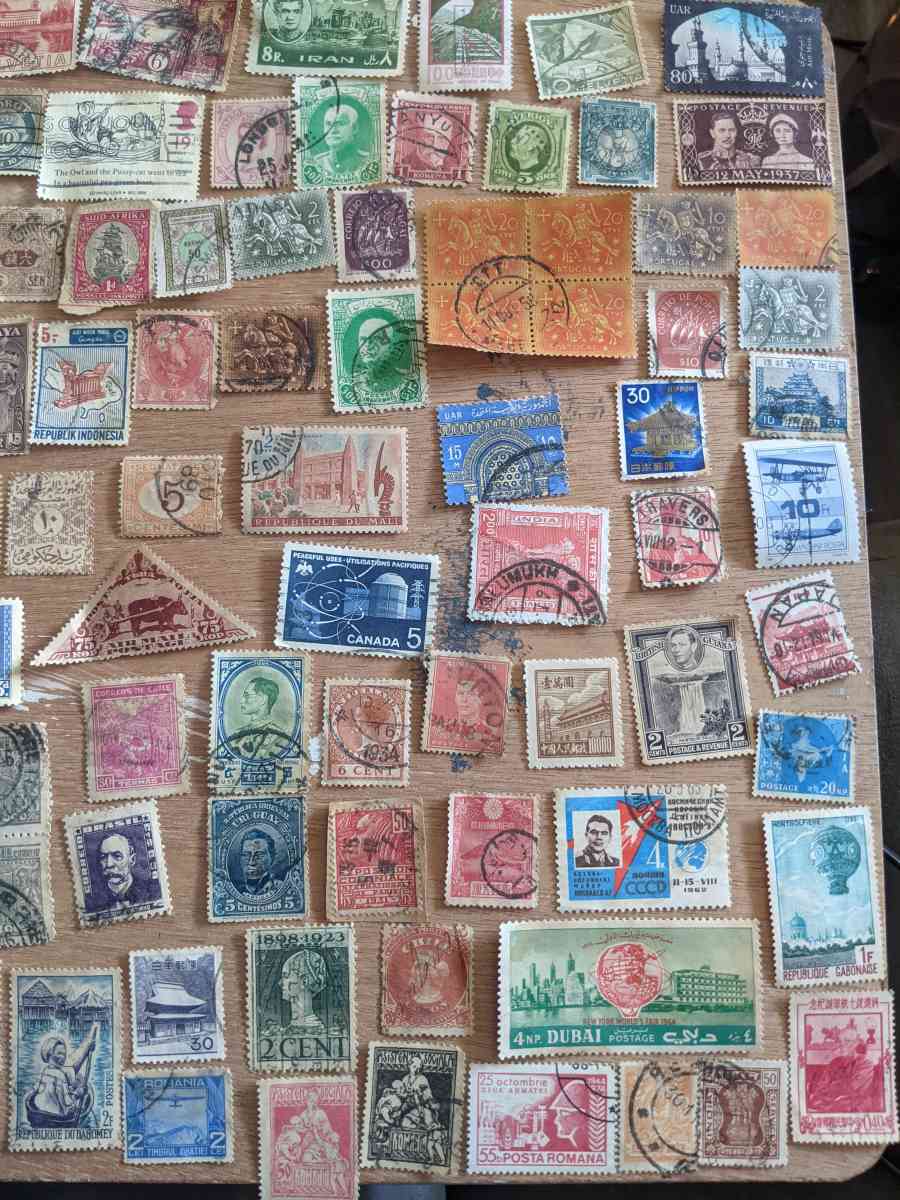 Vintage Stamps 1885 to 1990s