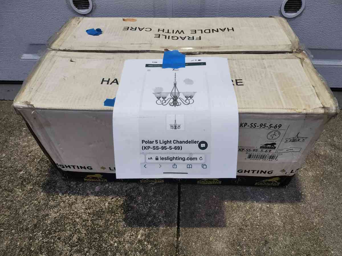 Savoy House Polar 5 Light Chandelier