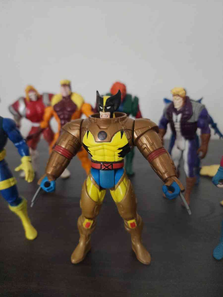 Vintage 1993 Marvel XMen Action Figure Collection