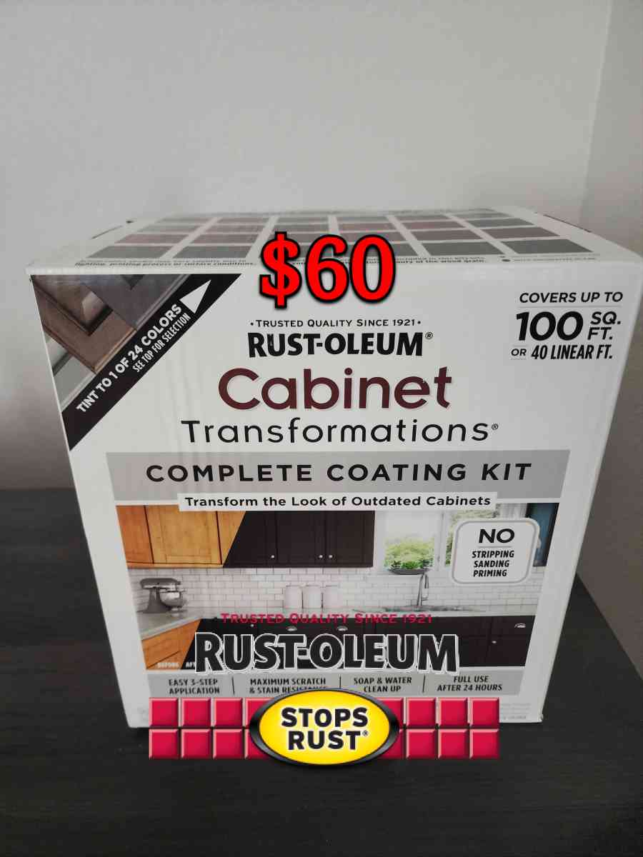 Rustoleum Cabinet Transformations Espress Color Brand New 60