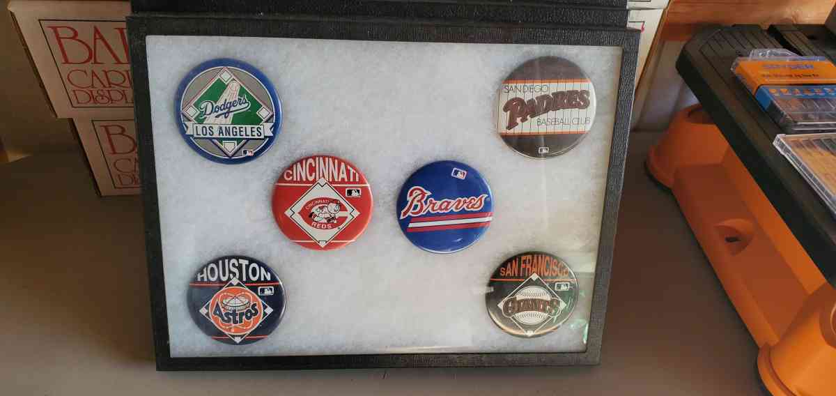 mlb baseball large style team pins