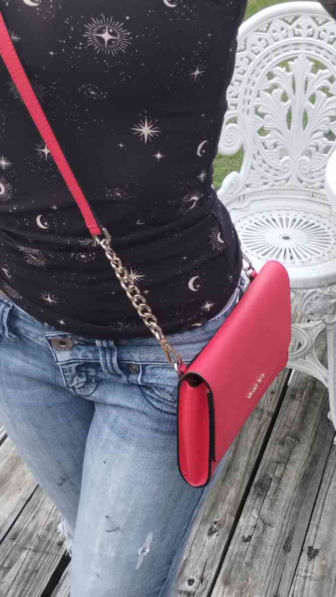 Saffiano Leather Michael Kors Crossbody