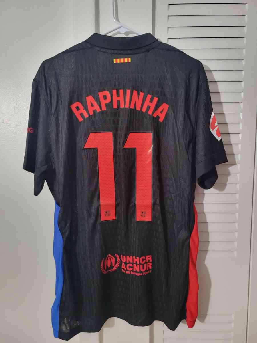 FC Barcelona Jersey Soccer Player Version Size XL 2XL Rapinh
