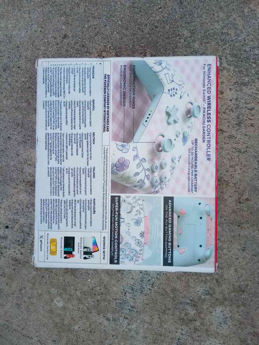 NINTENDO SWITCH POKEMON CONTROLLER