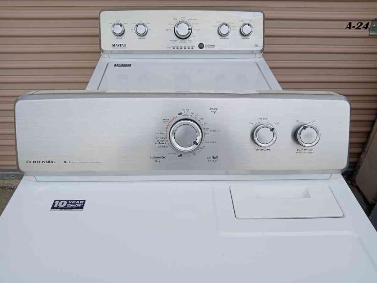 Maytag Centennial Commercial Washer N Electric Dryer