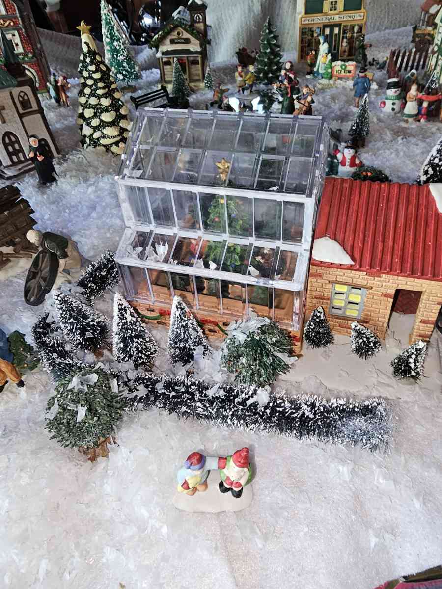 Vintage Christmas Village