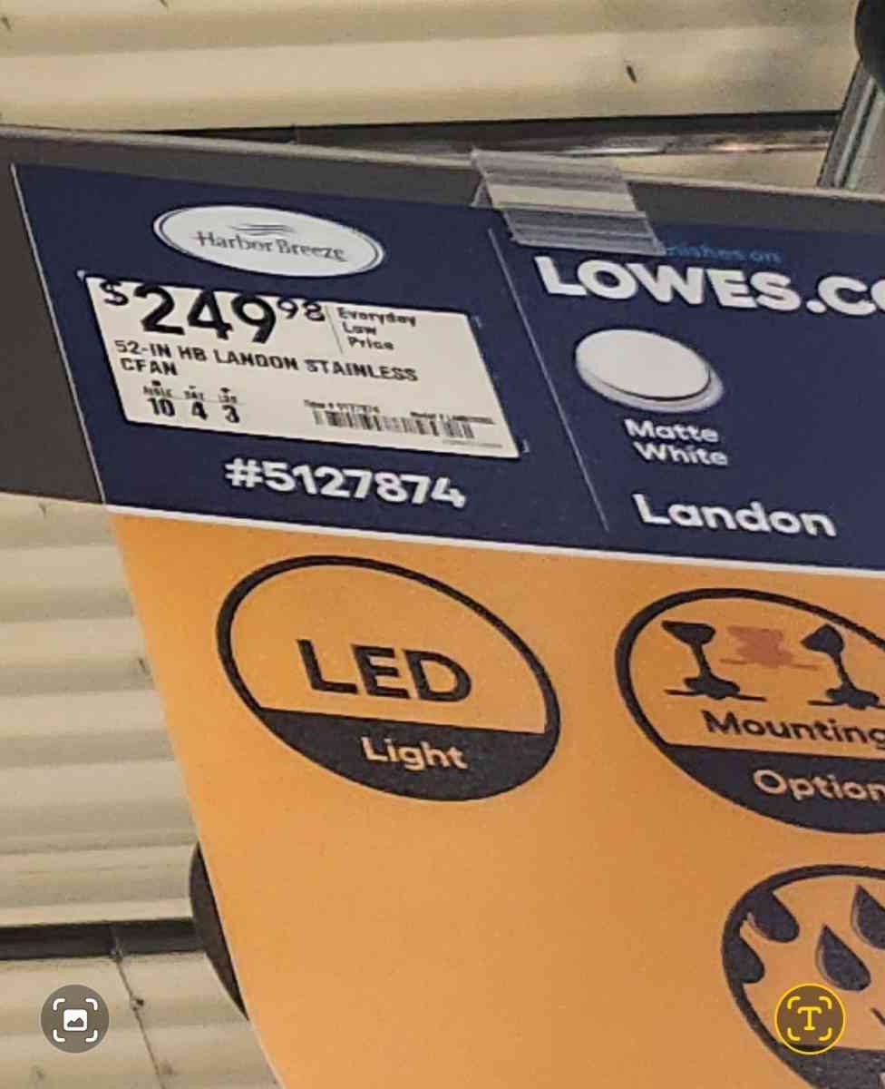 Harbor Breeze Landon Ceiling Fan