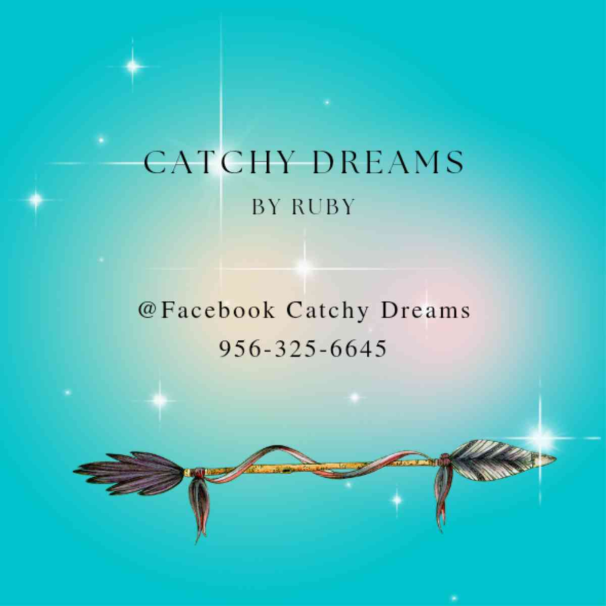 Black Leather Dream Catcher