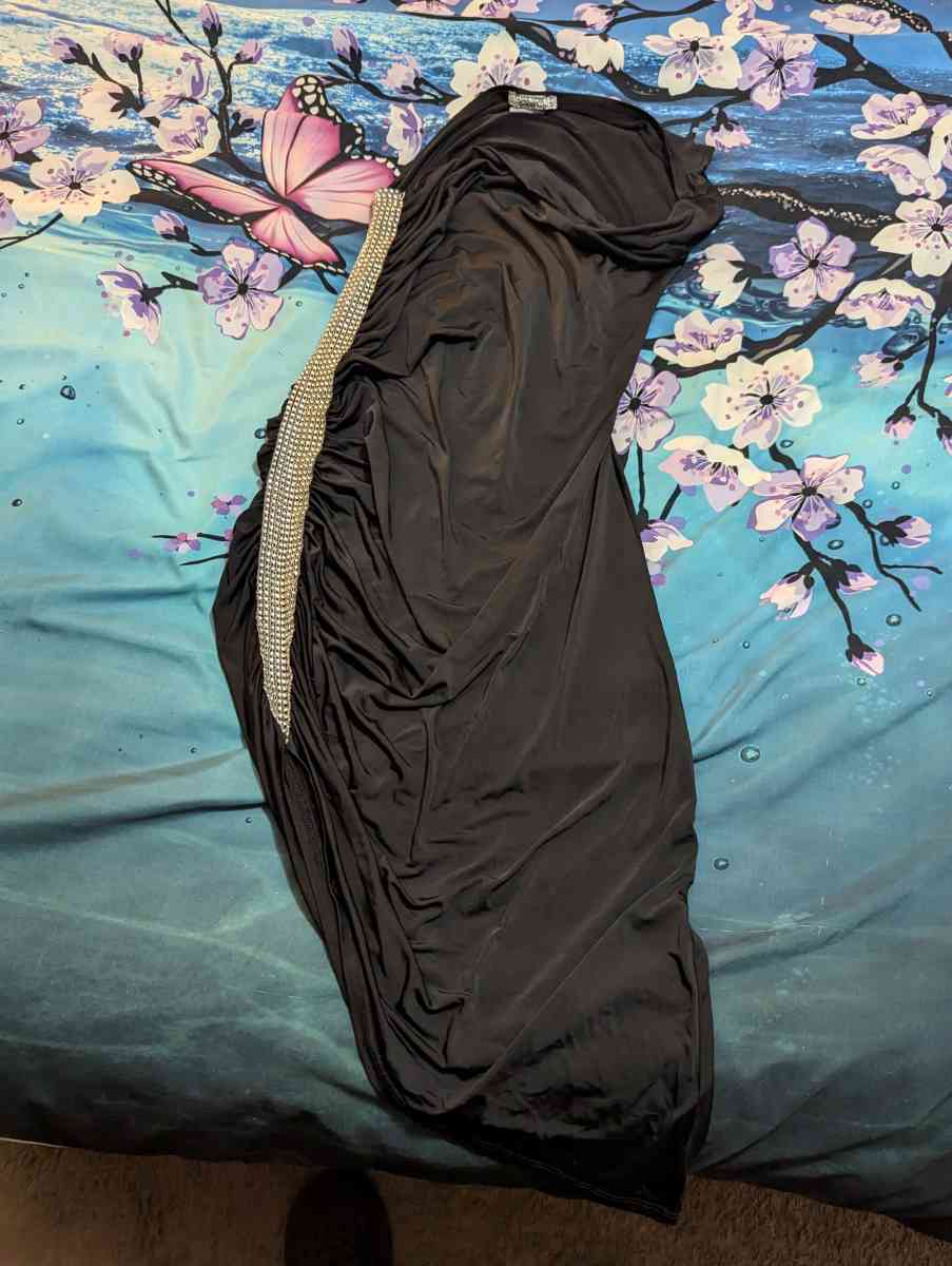 Black nightclub dress