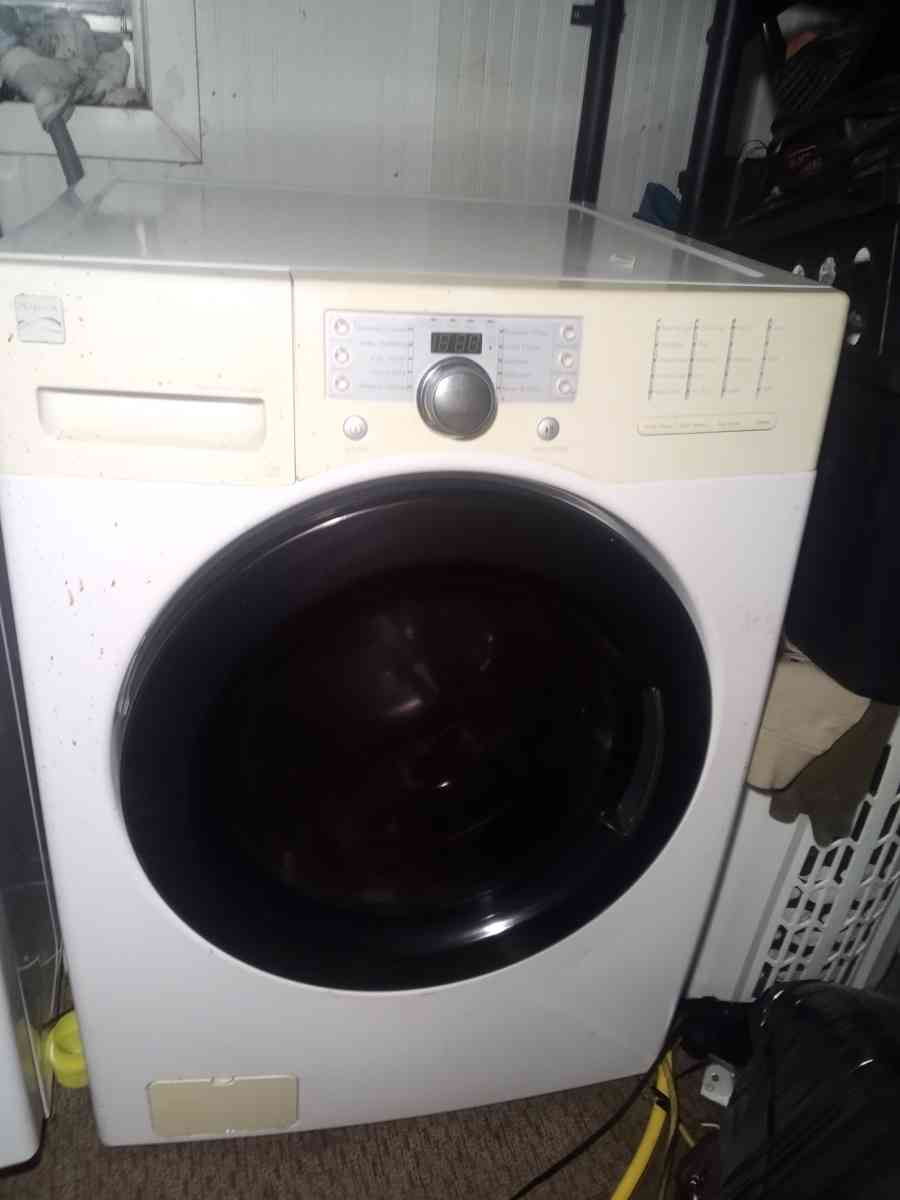 washer and dryer