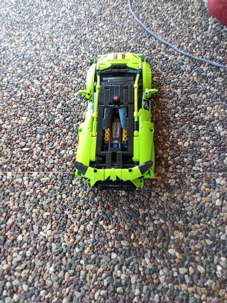 Lego green car