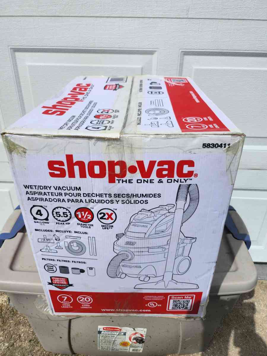 Shop Vac Portable Wet Dry Vacuum