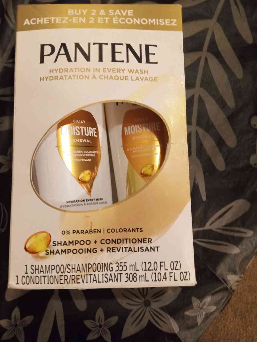 Pantene sham and cond set