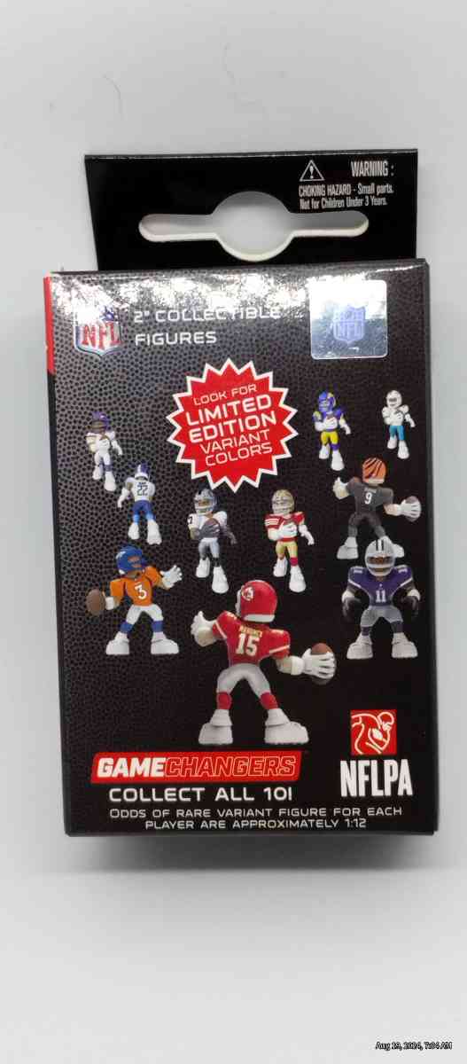NFL Game Changers 2 inch collectible figures